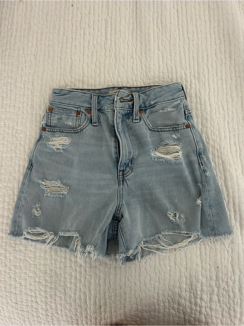 Madewell the mom Jean short- never worn